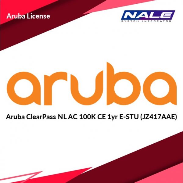 Aruba ClearPass NL AC 100K CE 1yr E-STU (JZ417AAE)